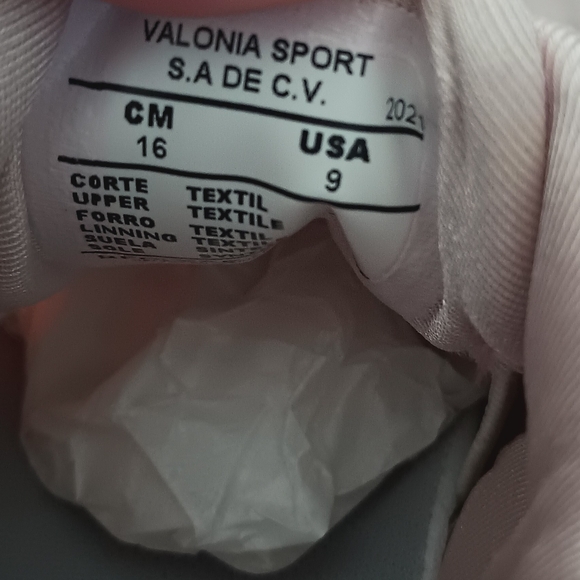 Kids Pink Athletic Shoes - Picture 3 of 4